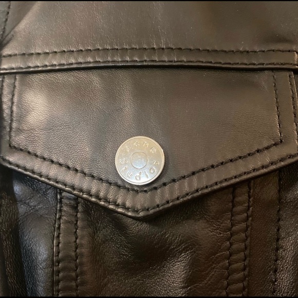 Acne Studios Black Leather Jacket 38 or US 6 - Picture 4 of 4